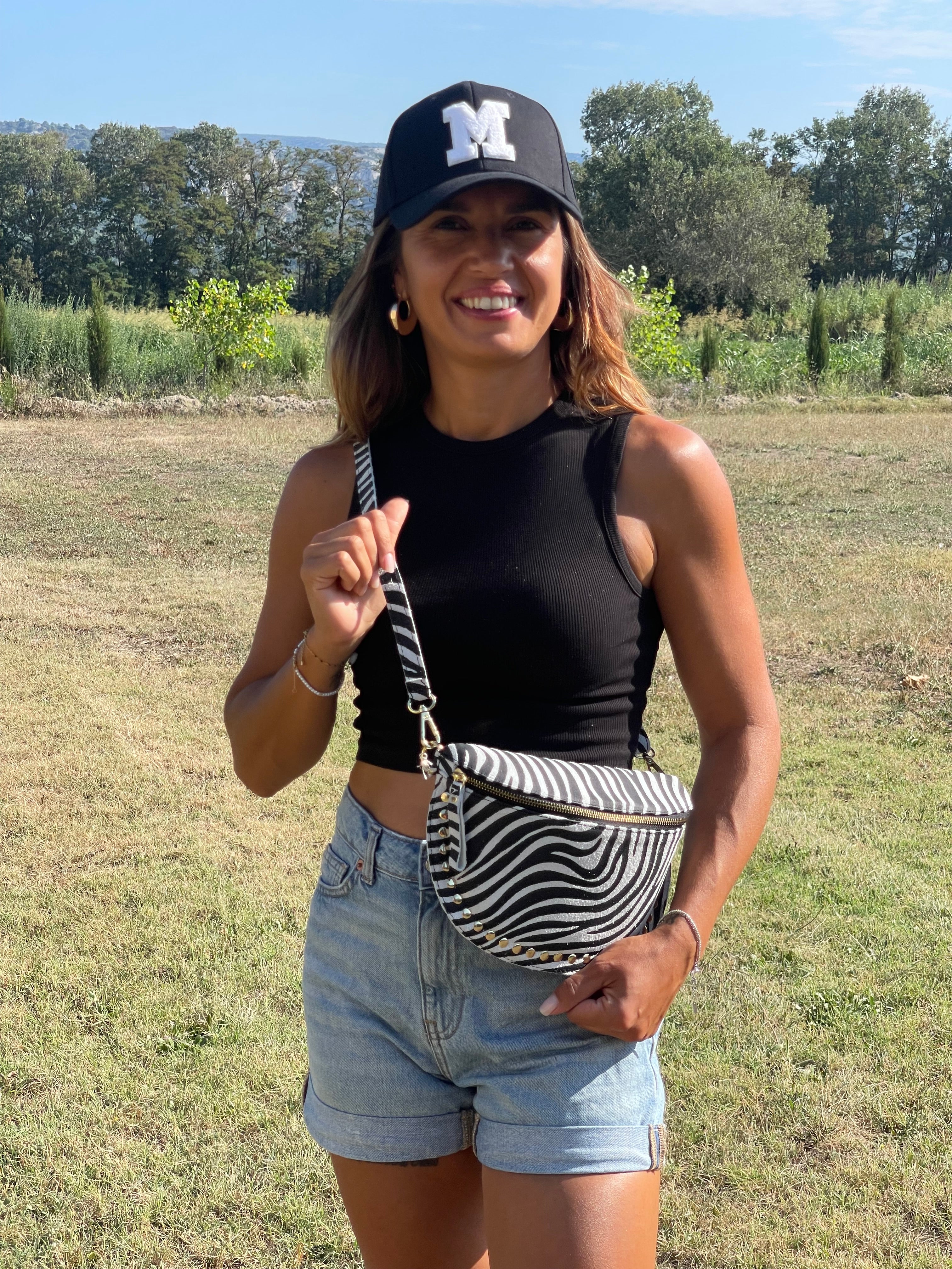 Sac banane 🦓 Zèbre