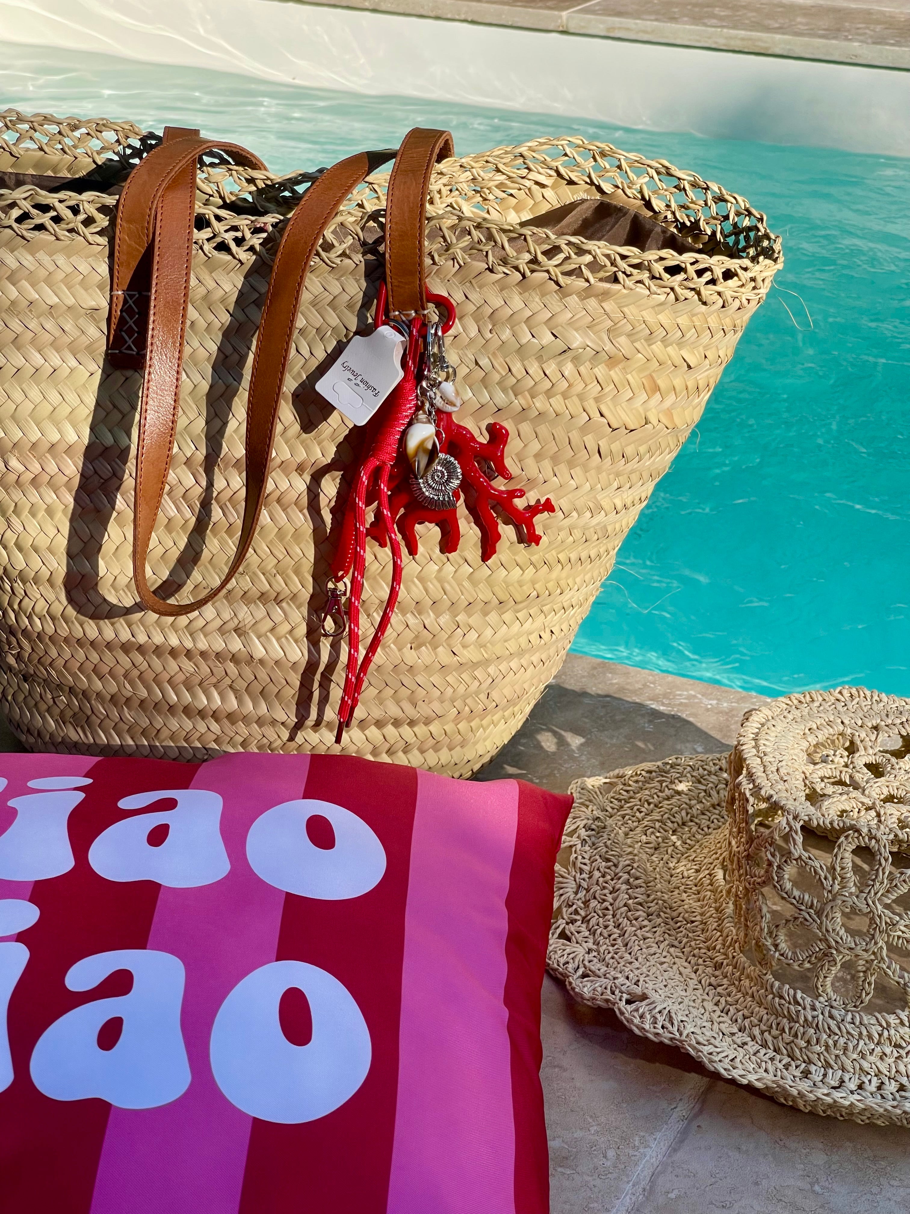 Porte-clés / Bijoux de sac “Corail” 🪸