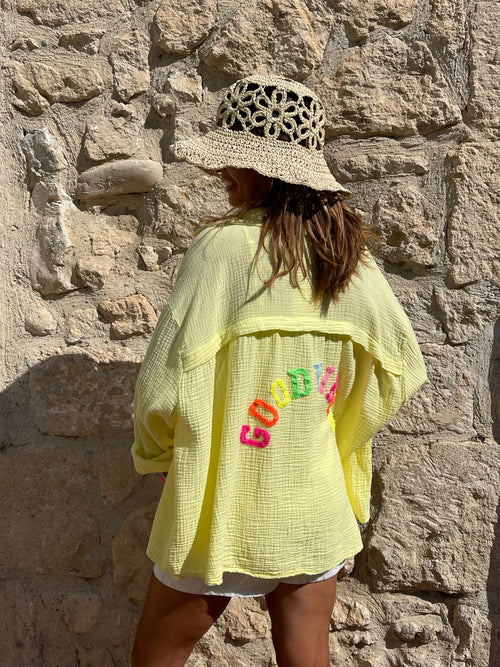 Chemise gaze de coton 🌼Good Vibes