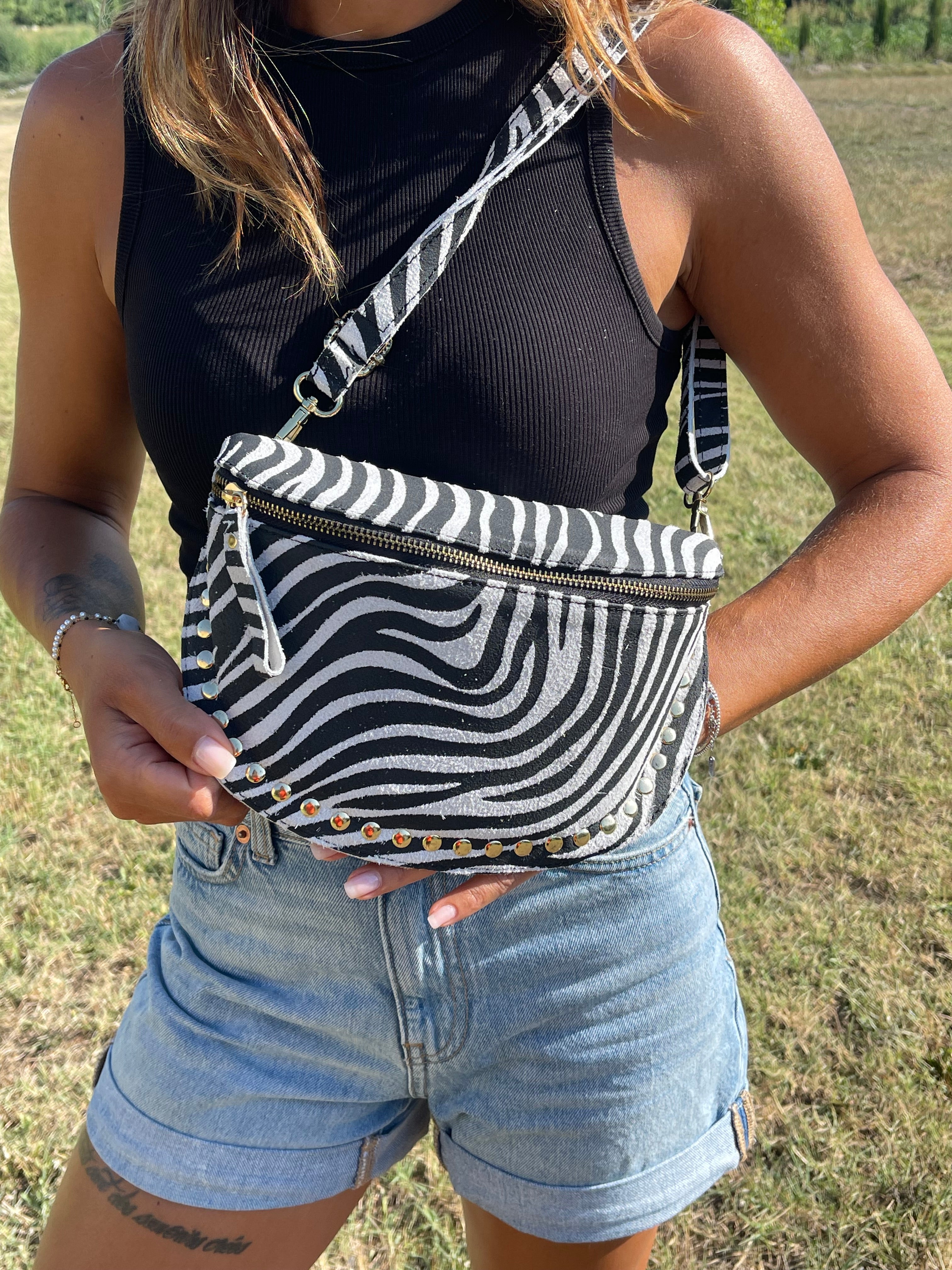 Sac banane 🦓 Zèbre