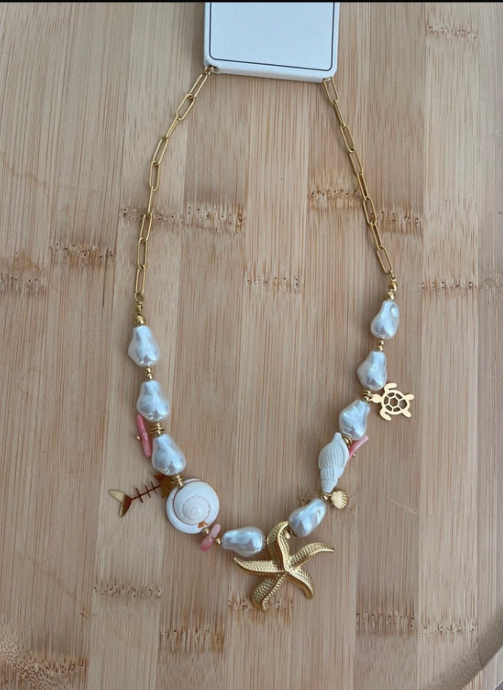 Collier🐡« Etoile des mers »