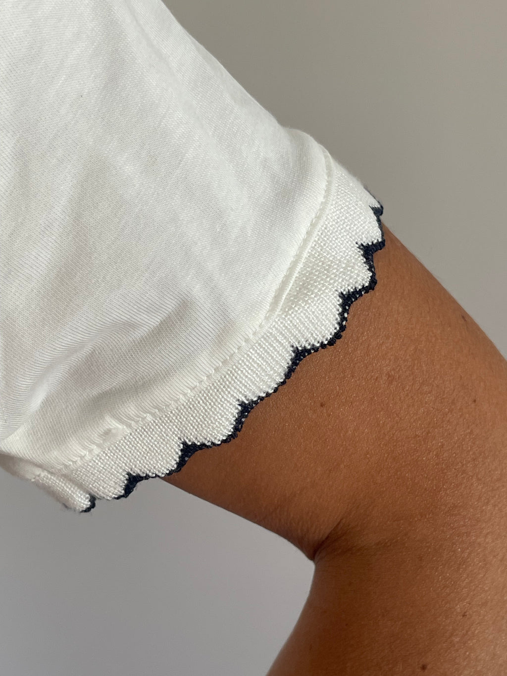 T-shirt « LOVE » côtelé